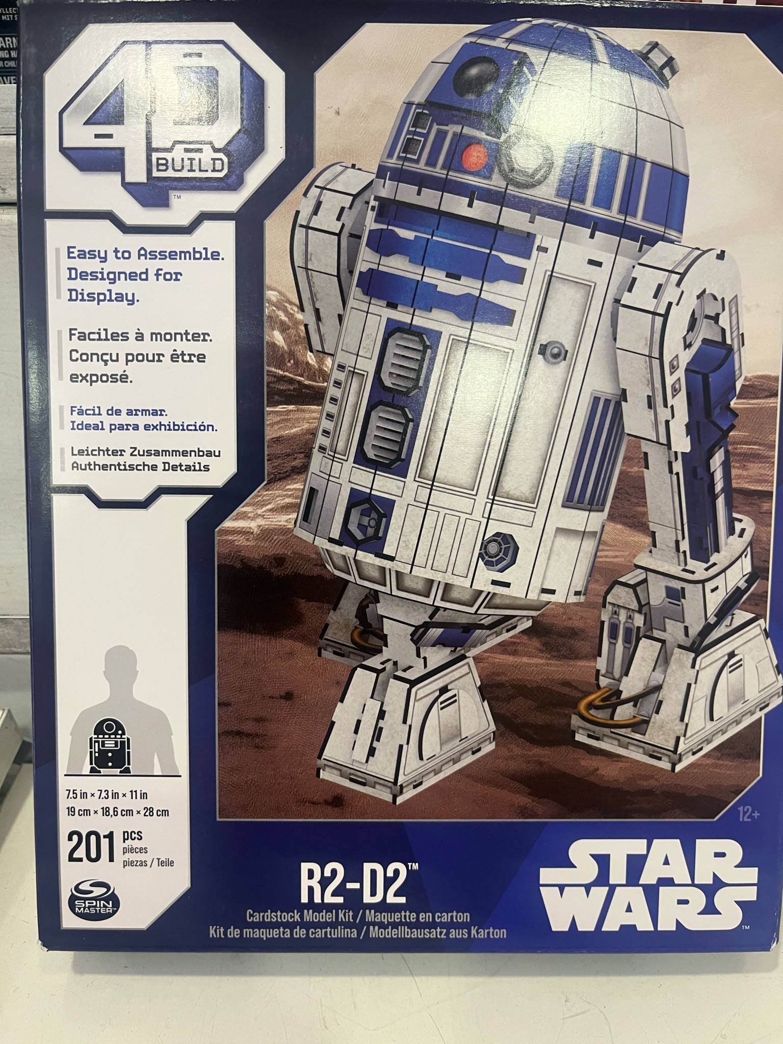 Star Wars R2-D2 3D Model Kit