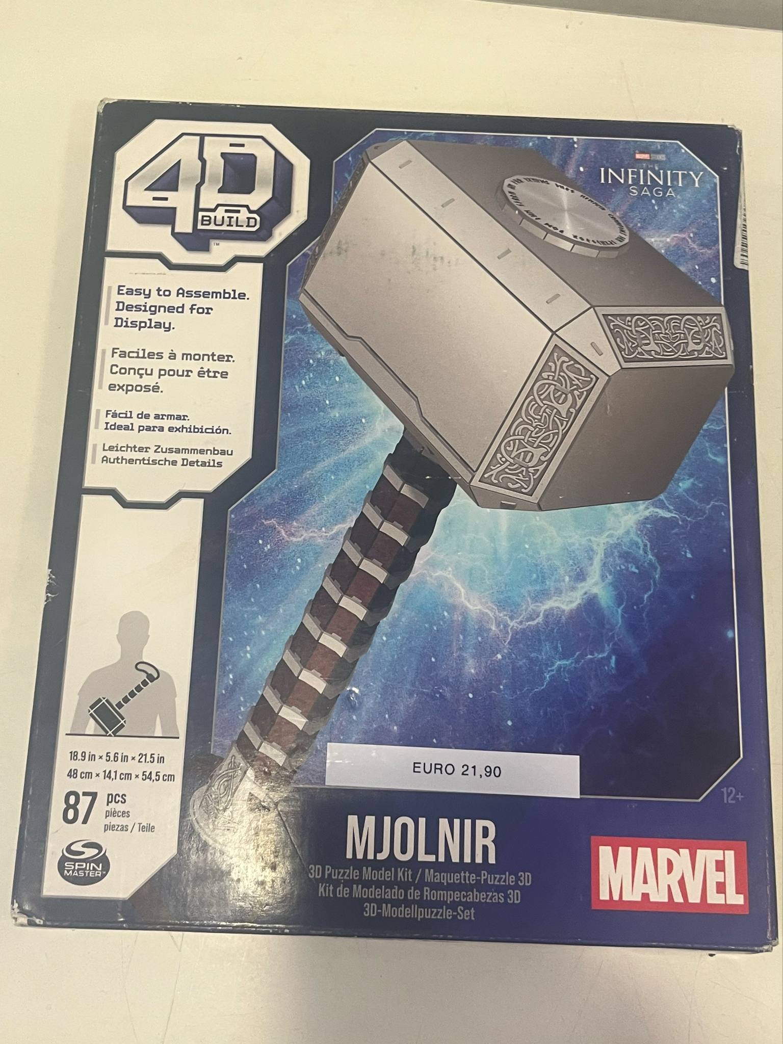 Mjolnir 3D Puzzle