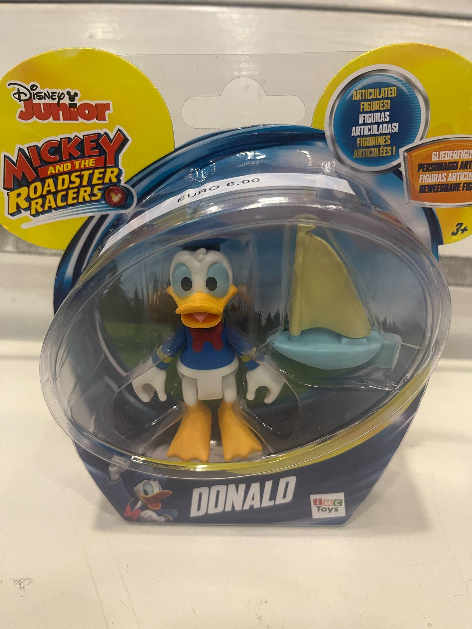 Donald Duck Roadster Racers Figure