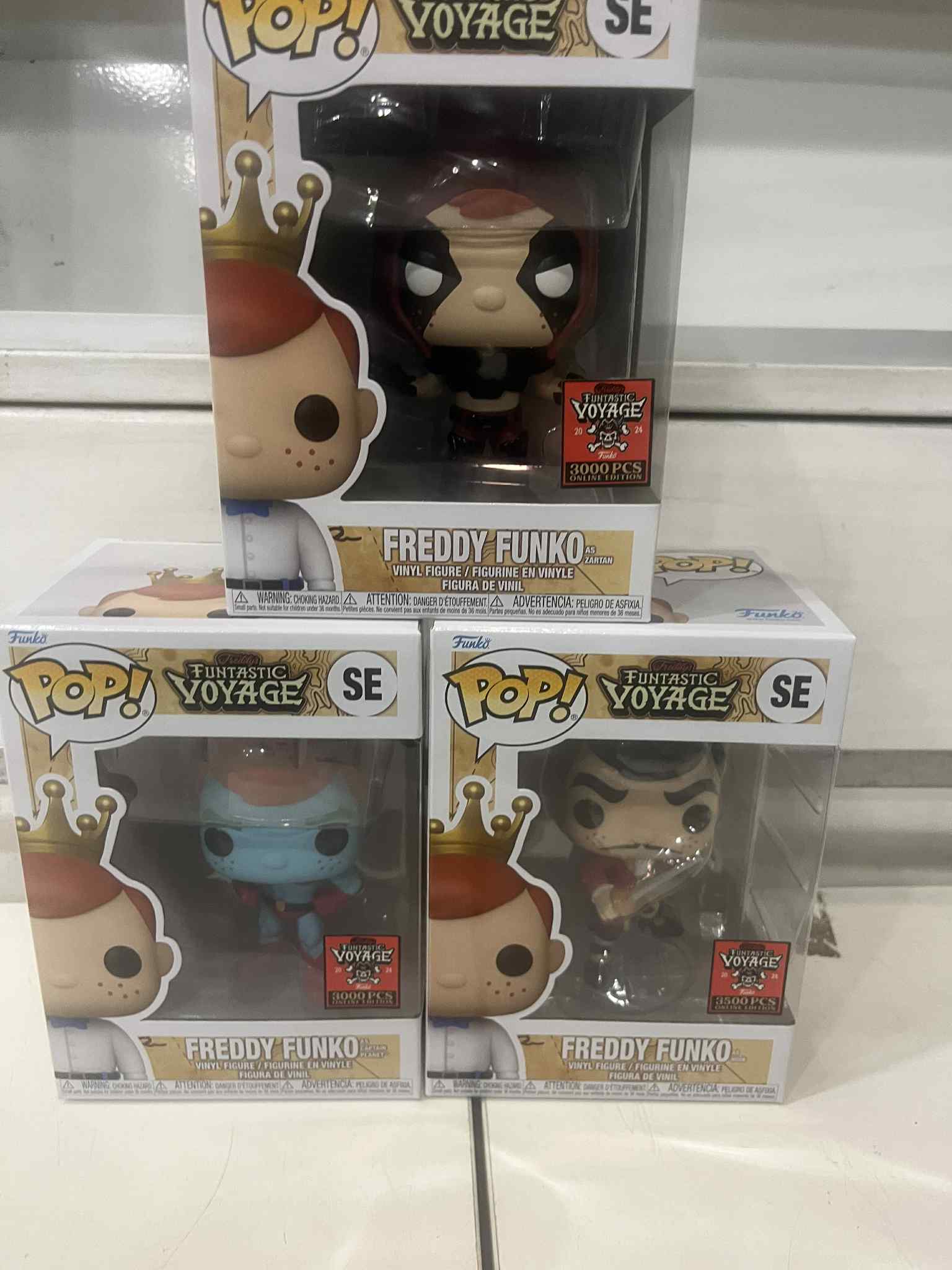 Funko Pop Special Set Fantasic Voyage