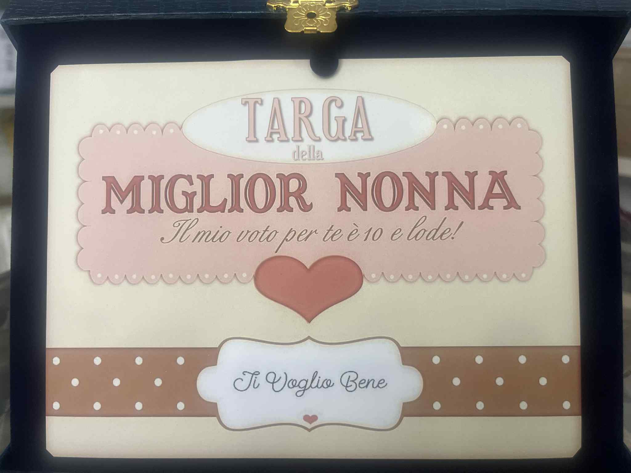 Targa della Miglior Nonna