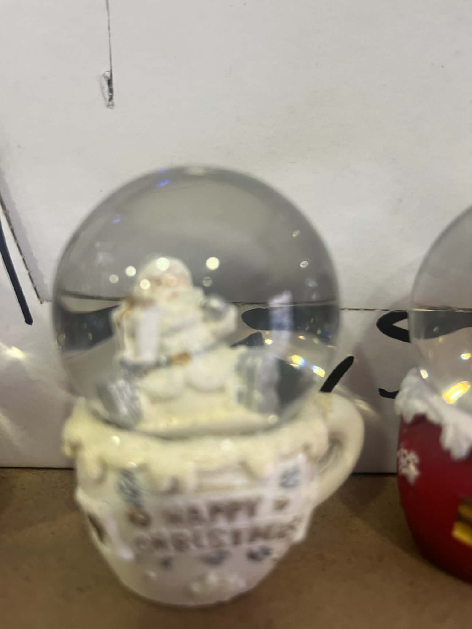 Snow Globe with Santa Claus