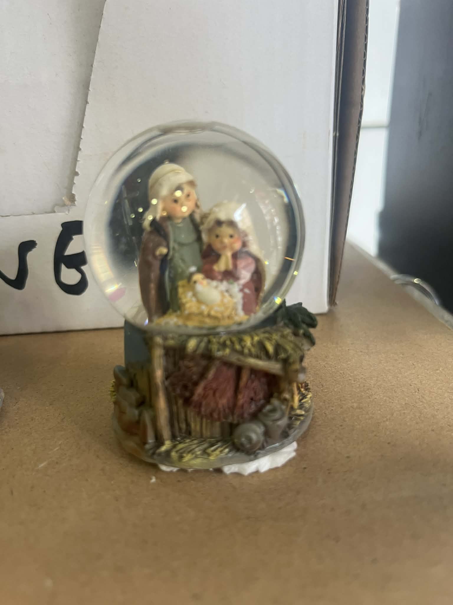 Nativity Scene Snow Globe