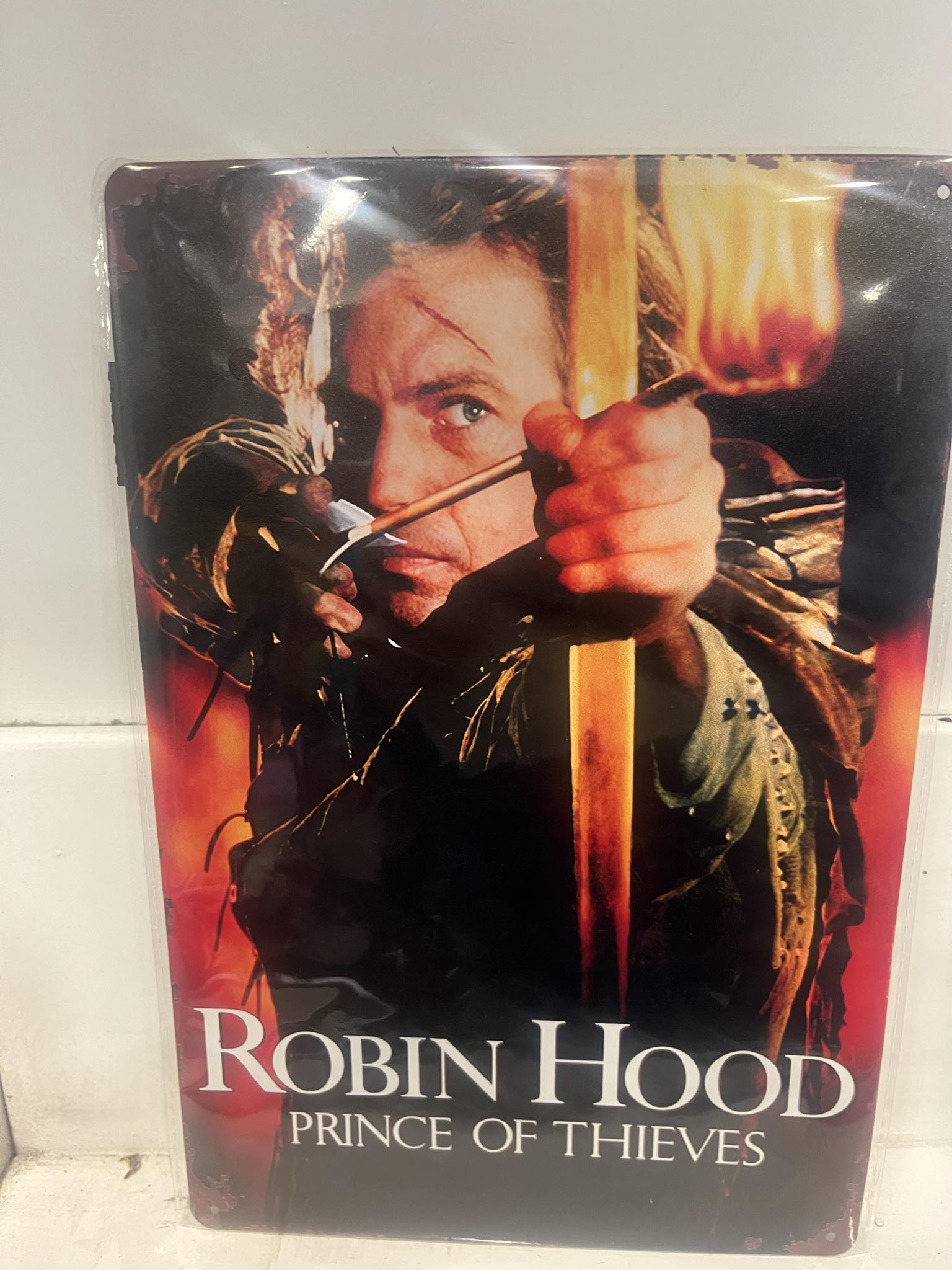 Targa Metallica Robin Hood