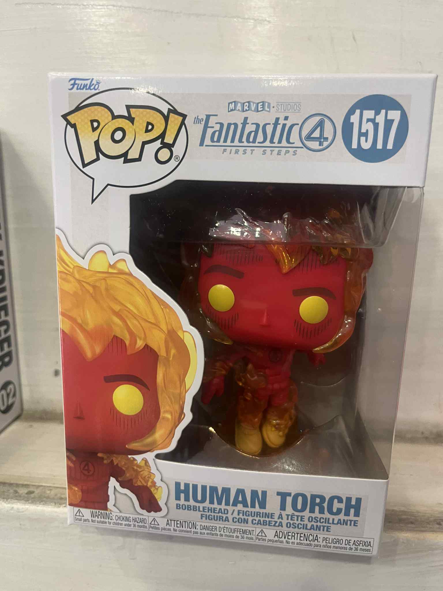 Funko Pop! Marvel Fantastic Four Human Torch #1517