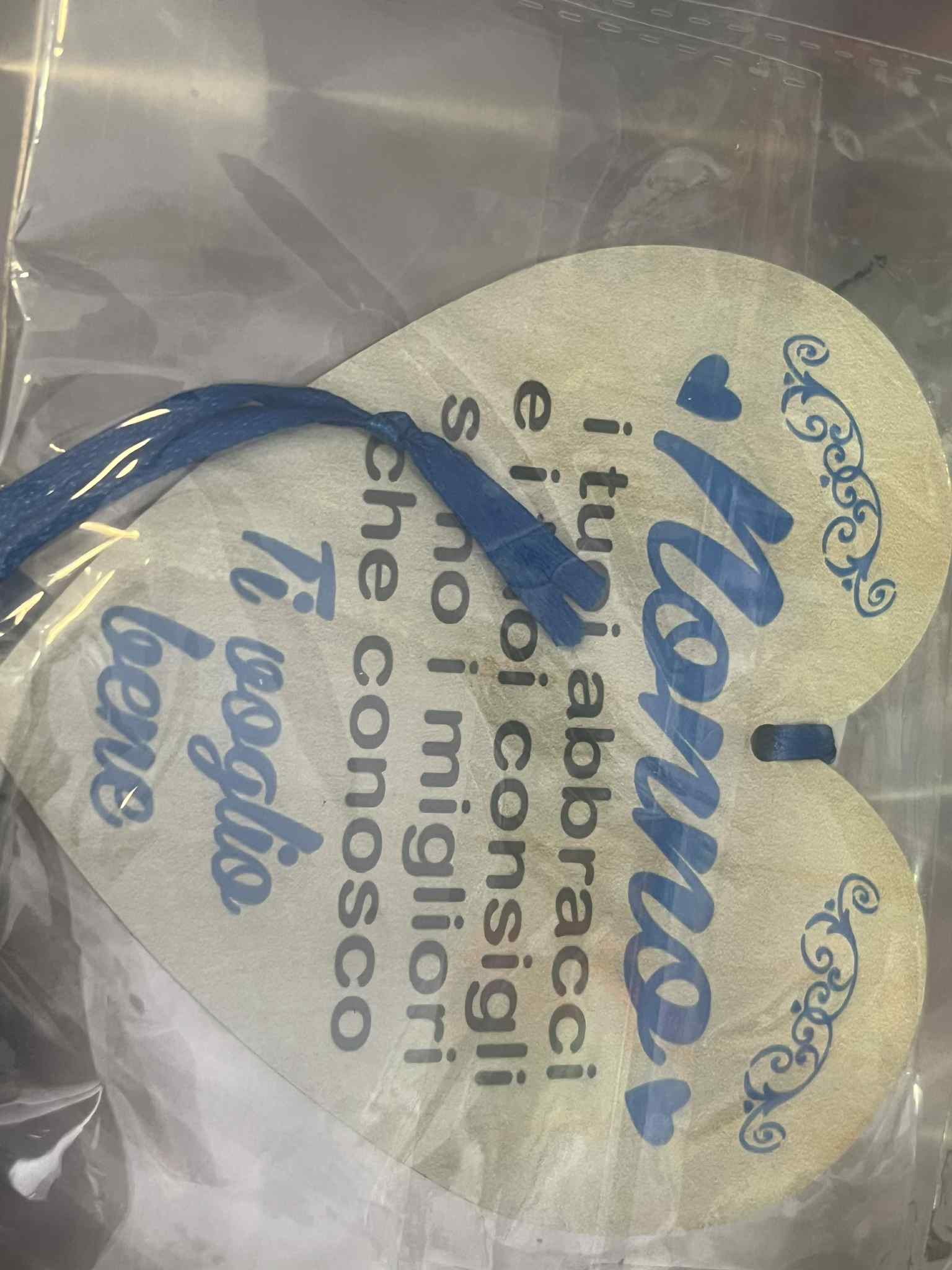 Nonno Heart-Shaped Hanging Plaque