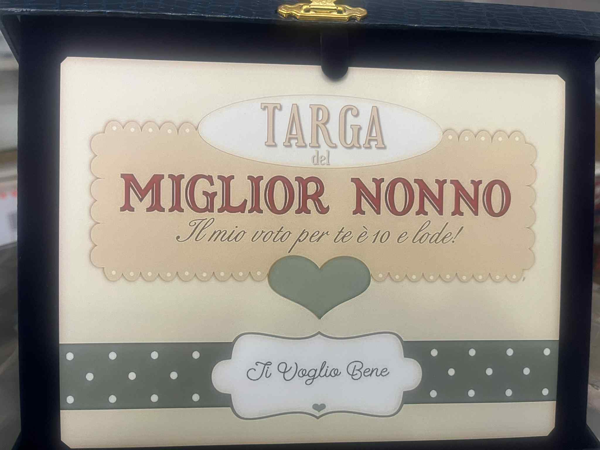 Targa del Miglior Nonno
