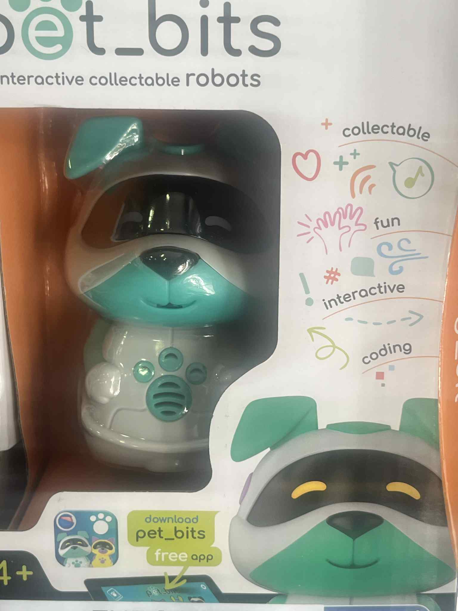 pet_bits Interactive Collectible Robot