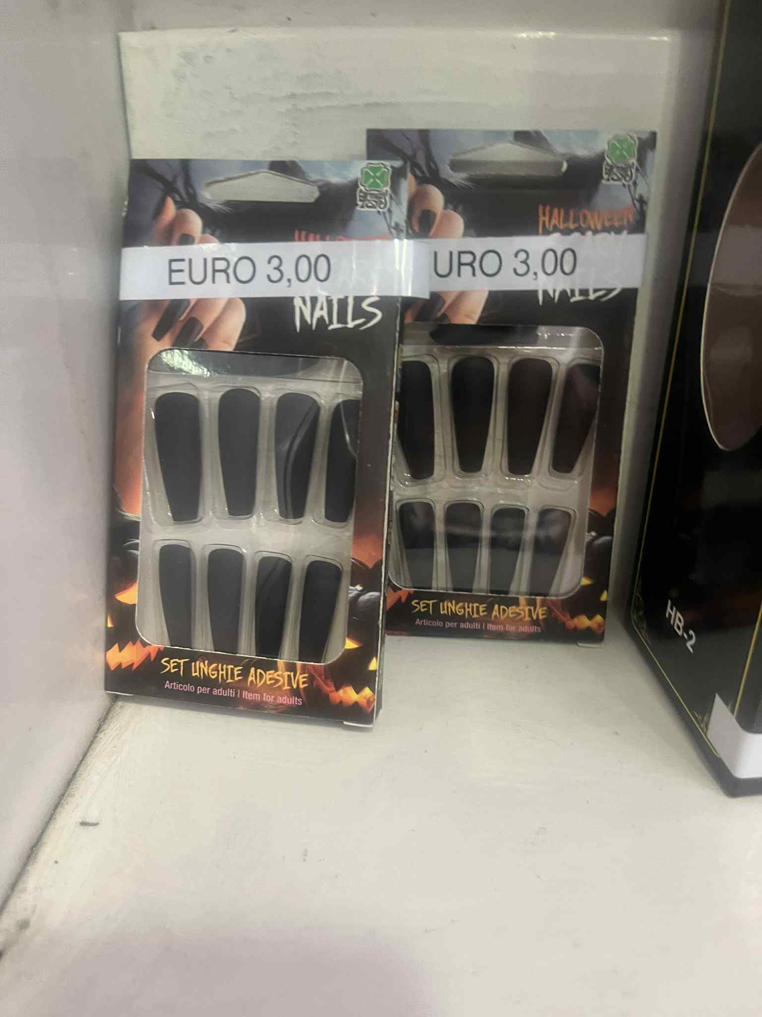 Halloween adhesive nails