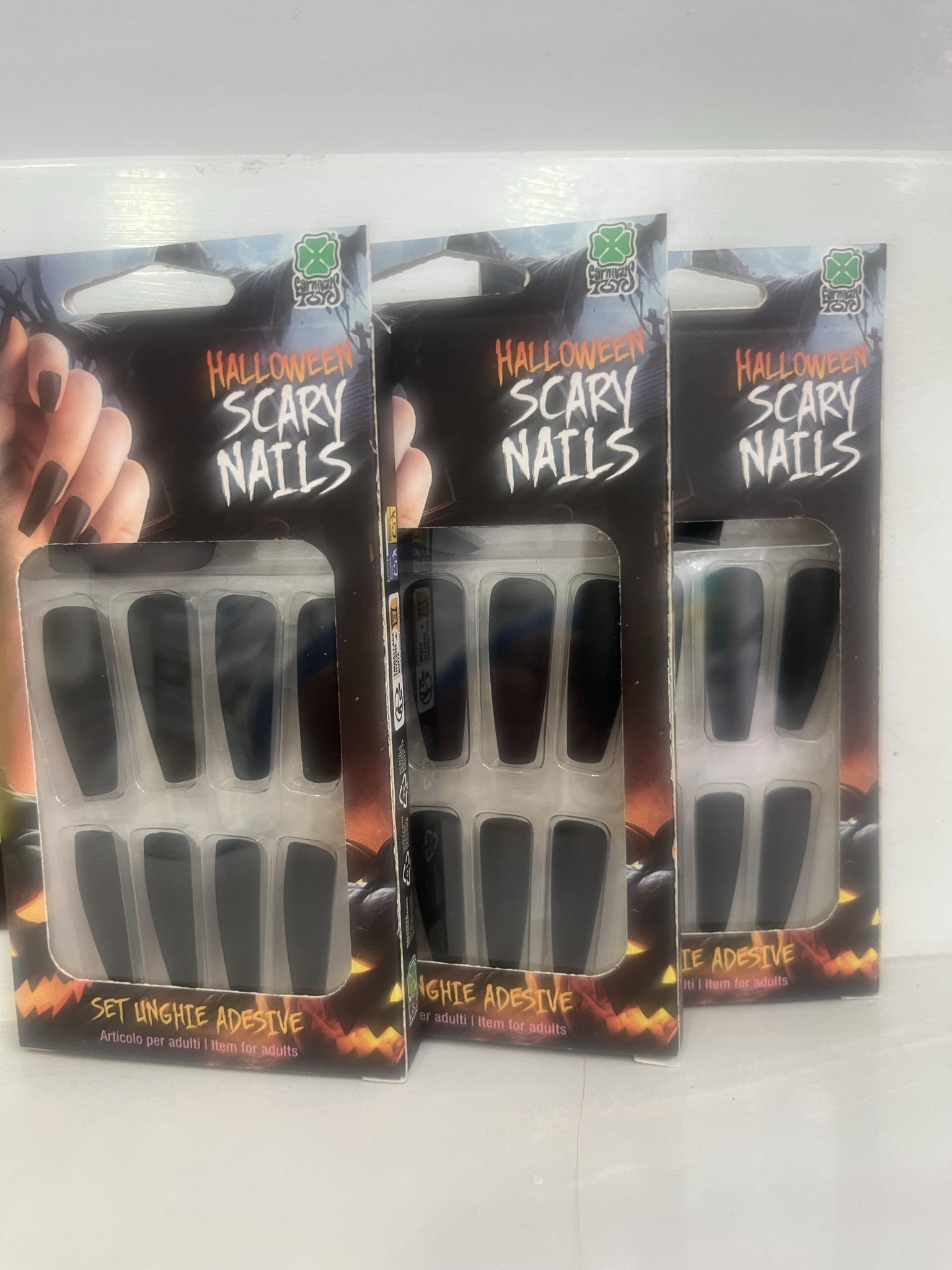 Halloween Scary Nails Set