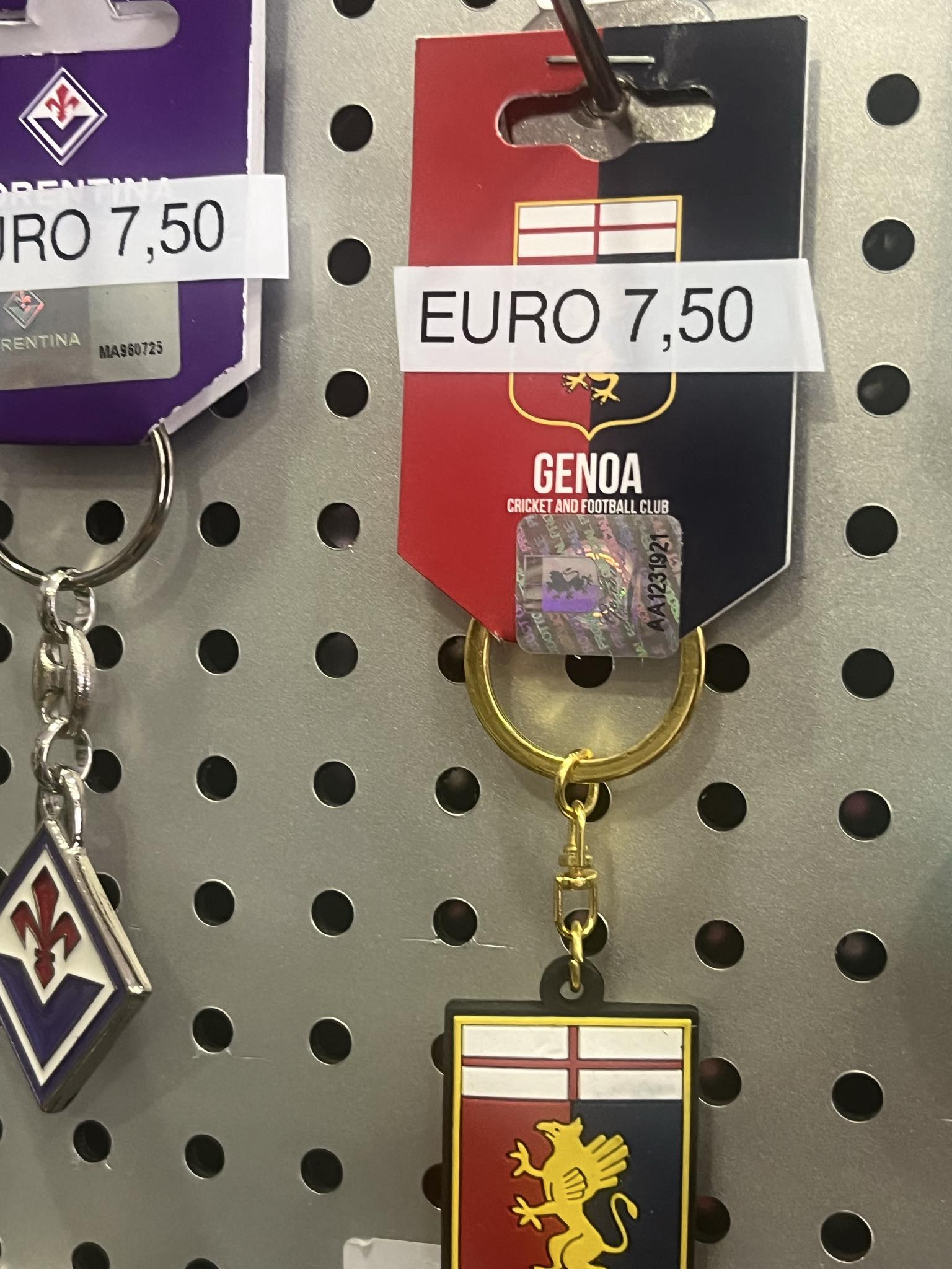 Genoa Cricket and Football Club Keychain