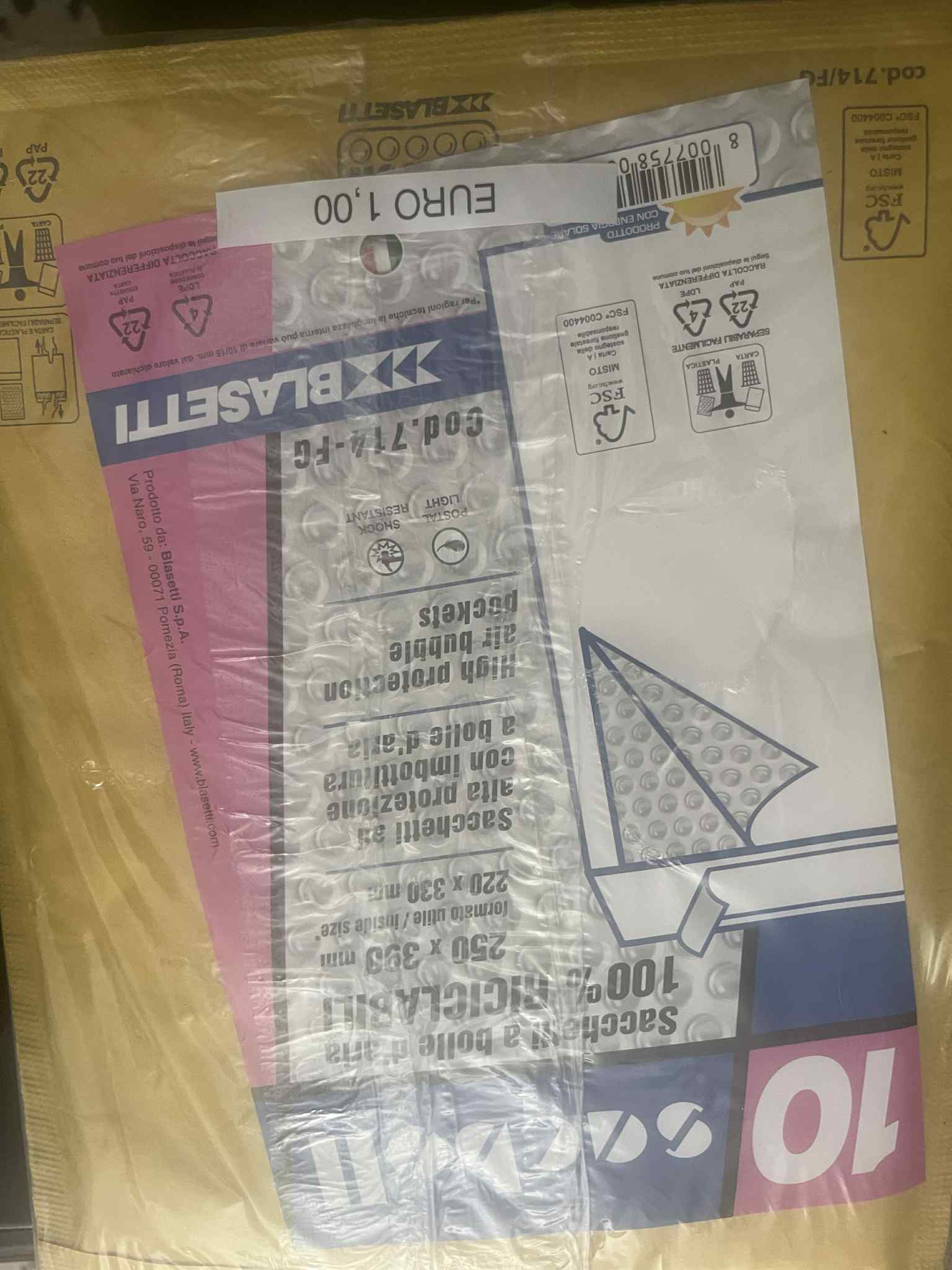 Blasetti Bubble Wrap Envelope