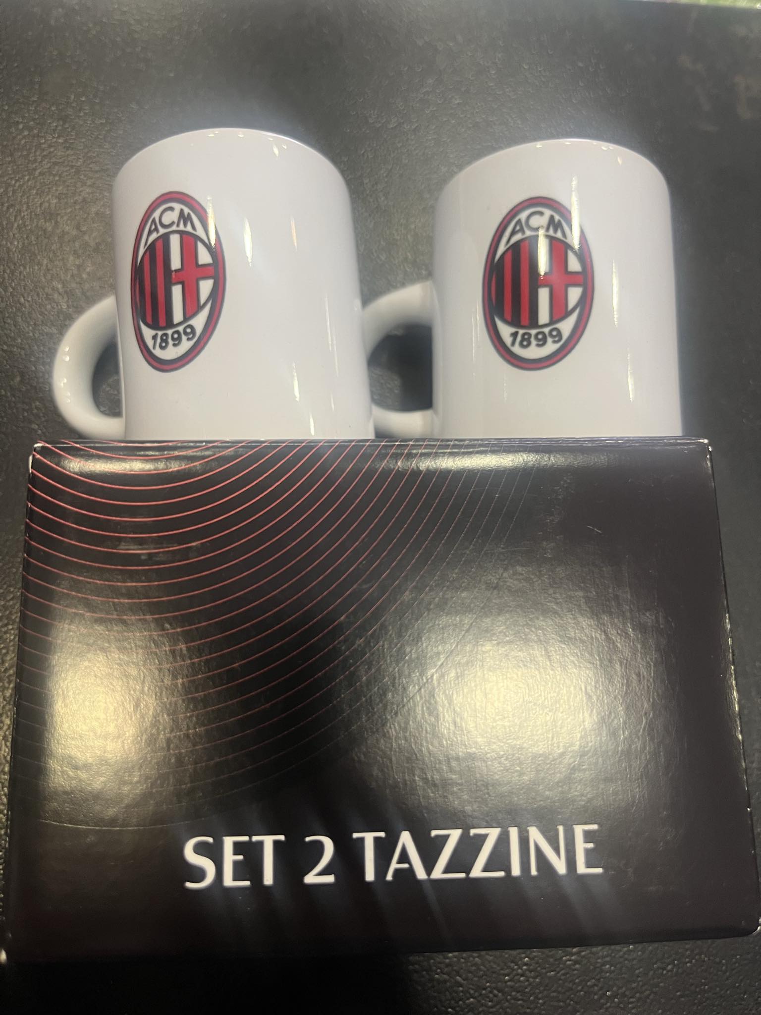 Set 2 Tazzine AC Milan