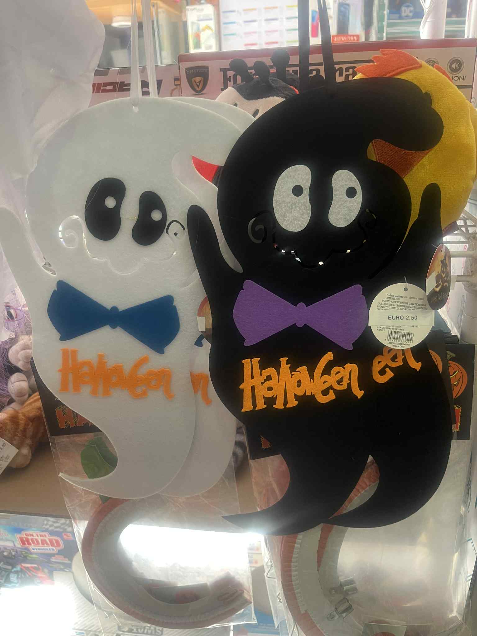 Halloween Ghost Door Hanger Set