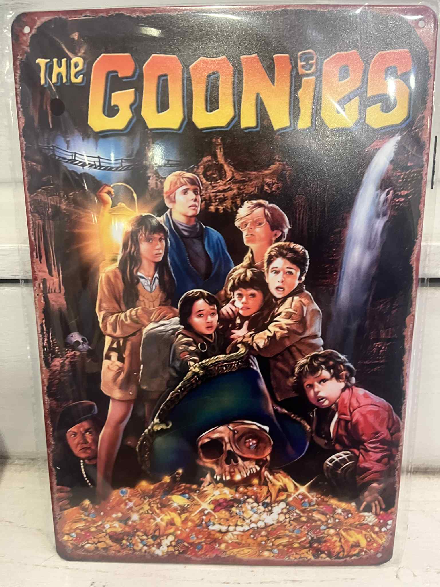 The Goonies Metal Poster