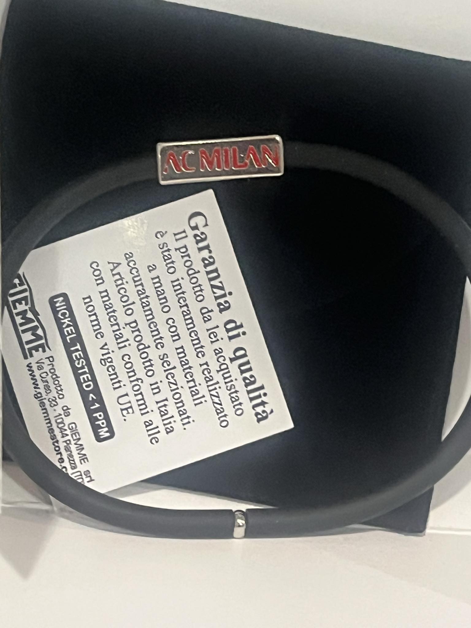 AC Milan Silicone Bracelet