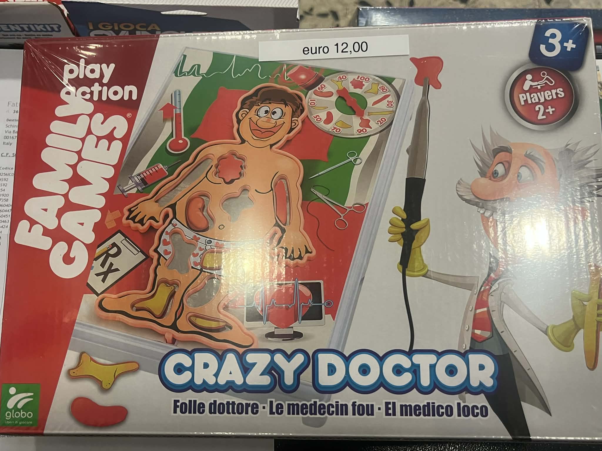 Crazy Doctor Board Game