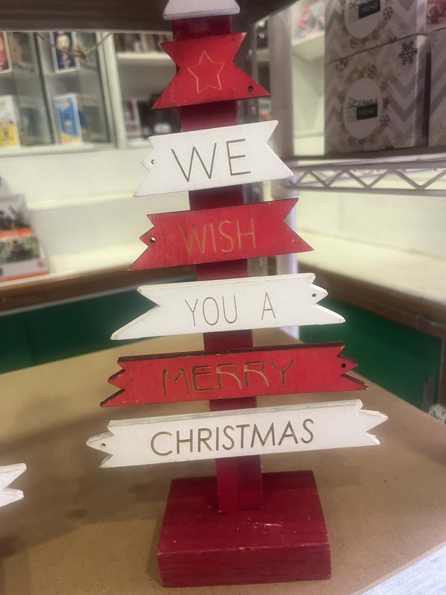 Decorative Wooden Christmas Tree