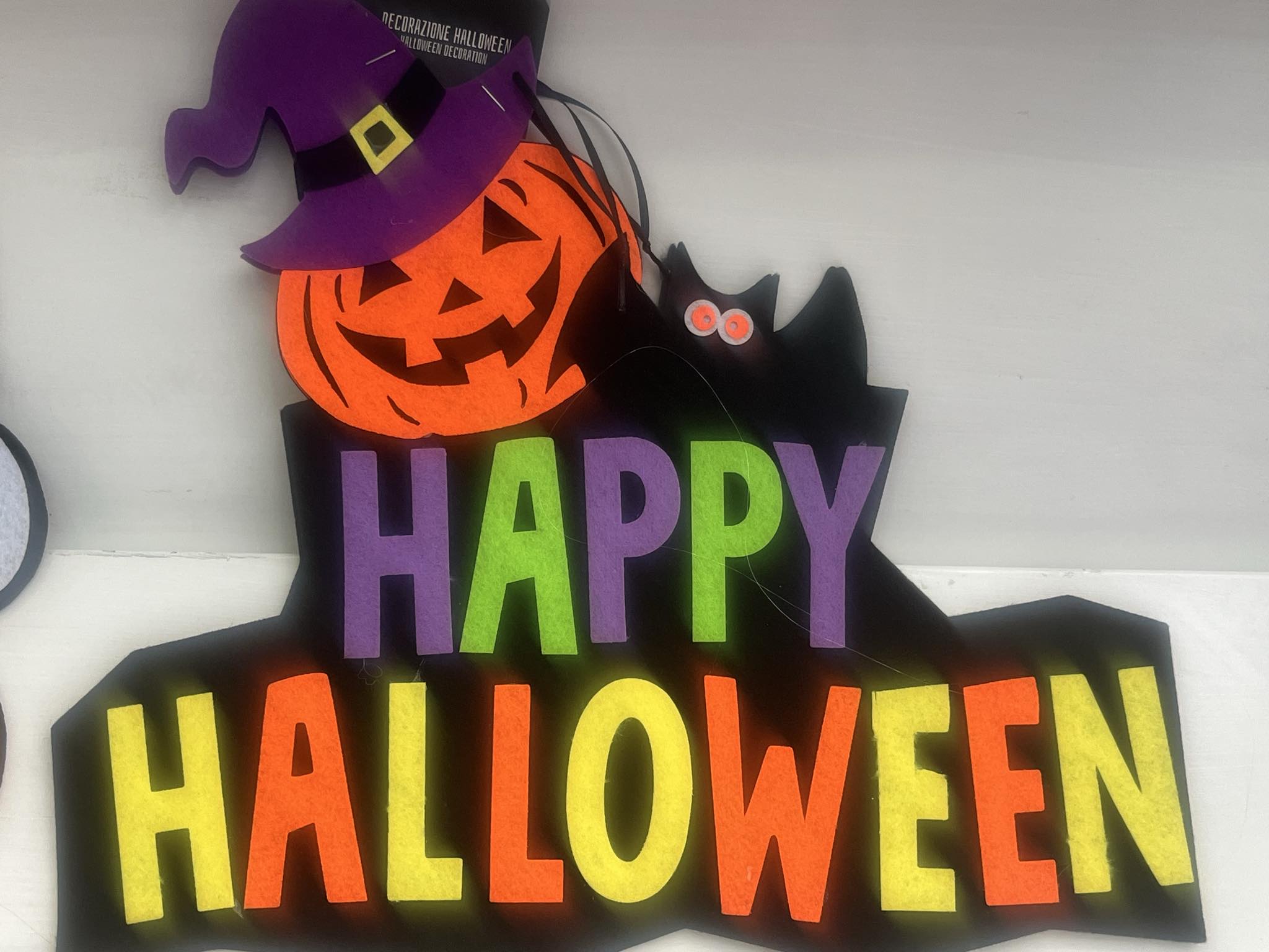 Happy Halloween Door Sign