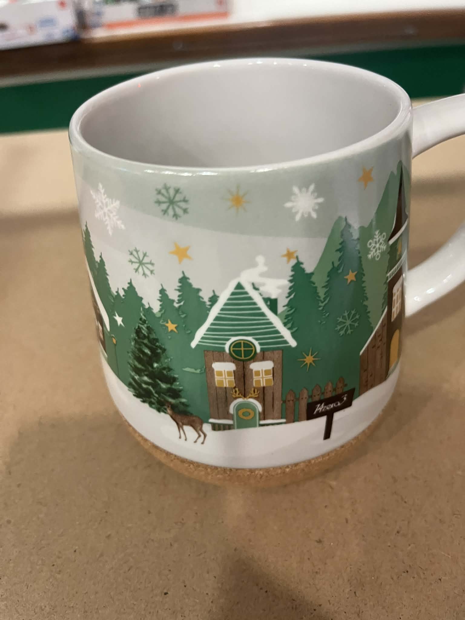 Tazza in ceramica decorata