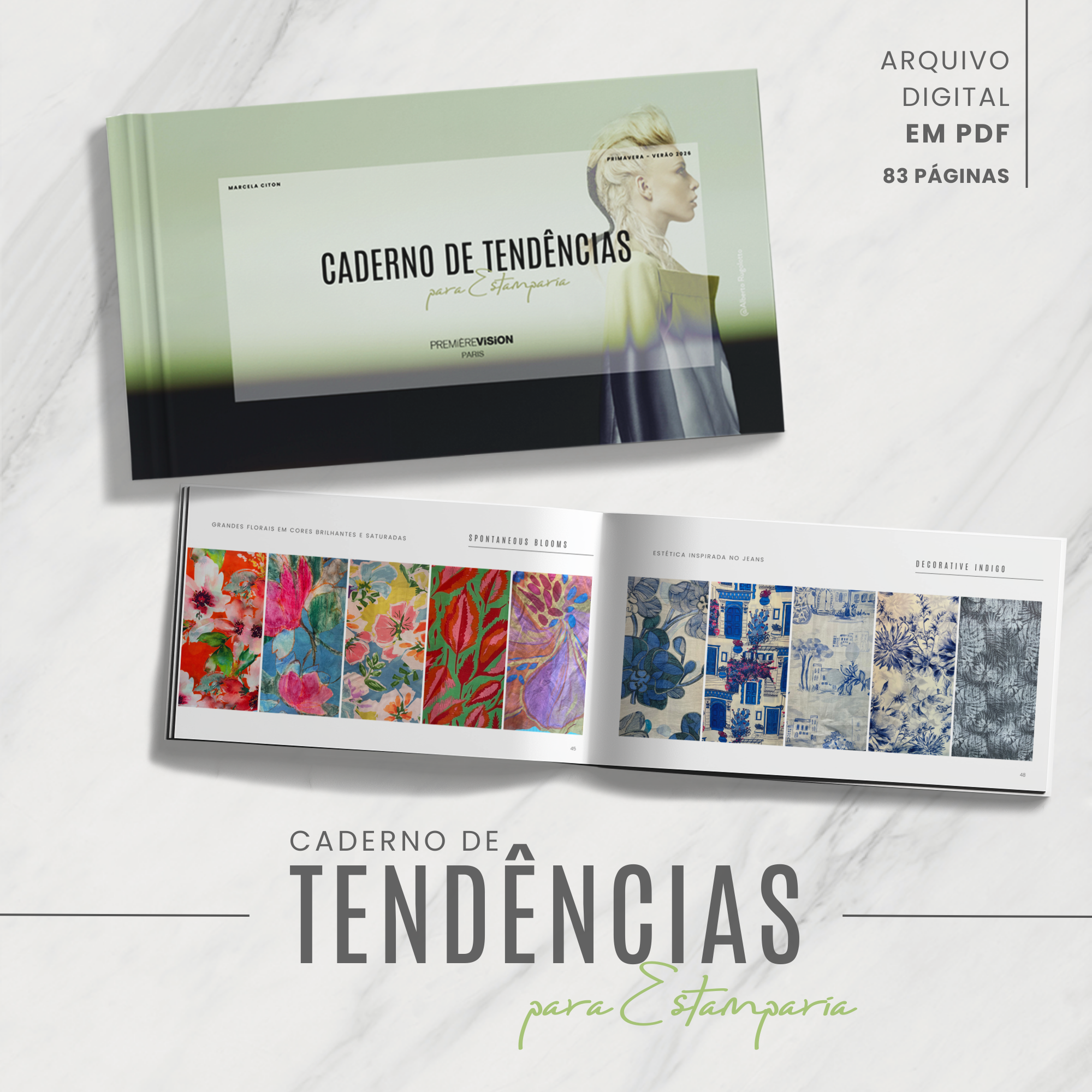 Caderno de Tendências para Estamparia