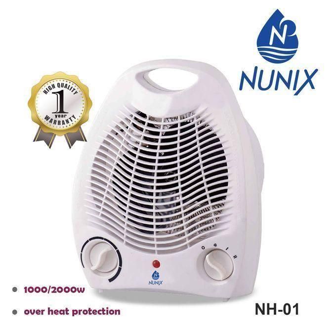 Nunix Portable Electric Room Heater WITH FAN