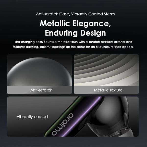 oraimo SpaceBuds Hybrid ANC True Wireless Earbuds Customized Voice Prompt