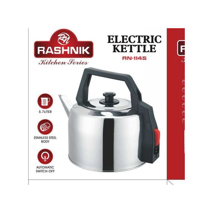 Rashnik Automatic STAINLESS STEEL Electric Kettle 5.7LTS