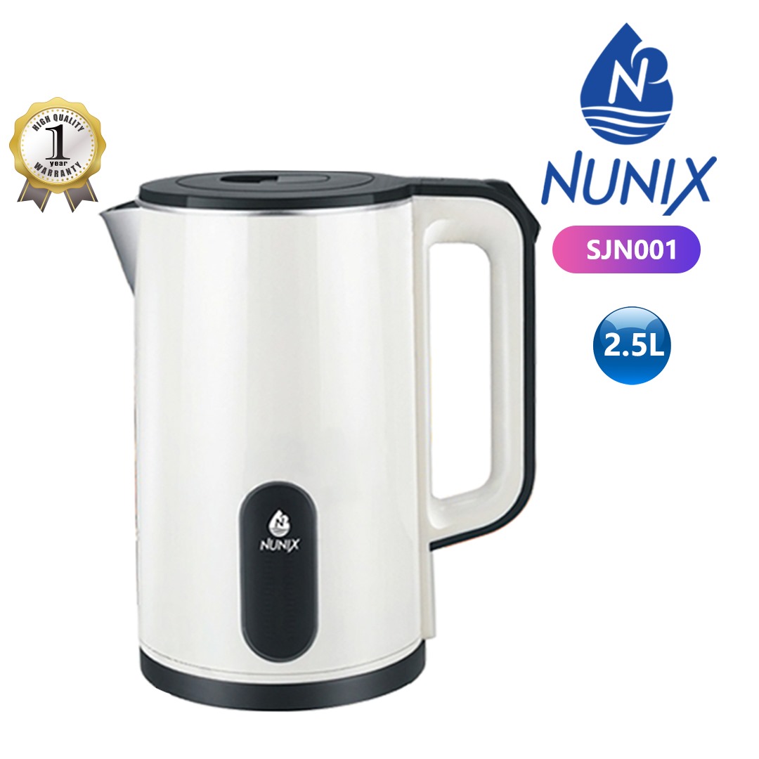 Nunix SJN001 Electric Kettle White