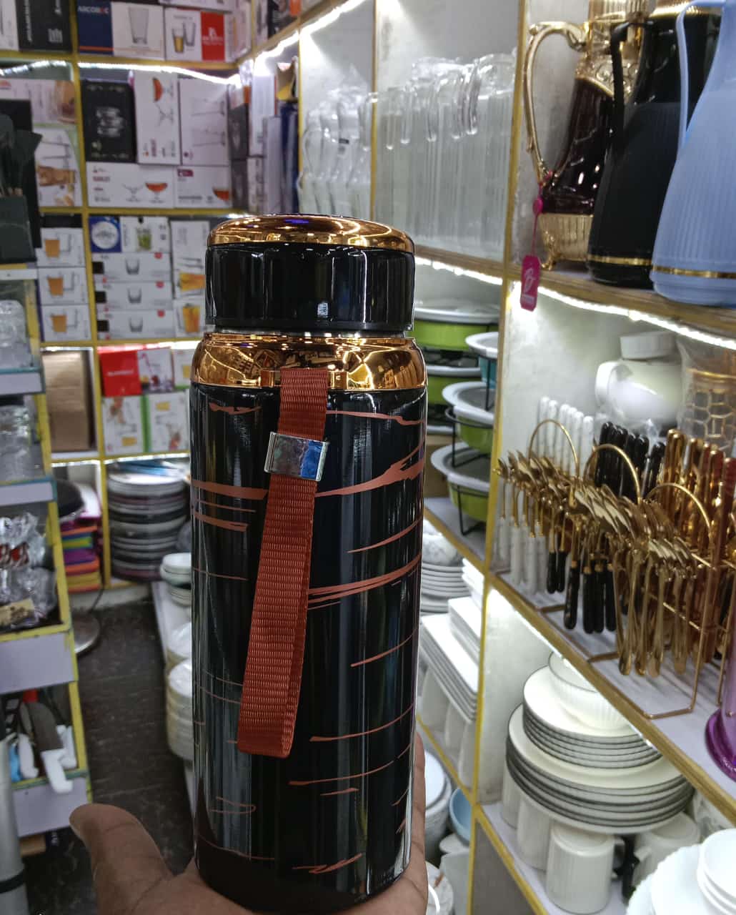 800 ml portable flask Insulated Water Bottle