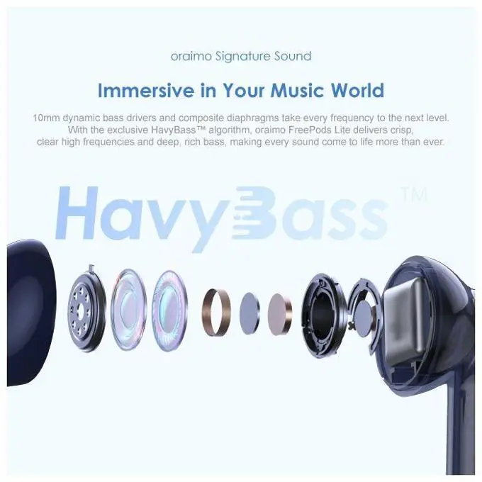 Oraimo OTW-330 True Wireless Earbuds Earpods