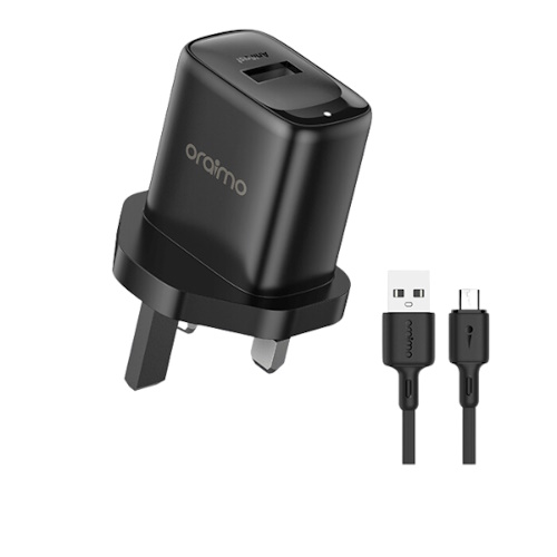 Charger kit oraimo UK OCW 1111U+M53 Black type c