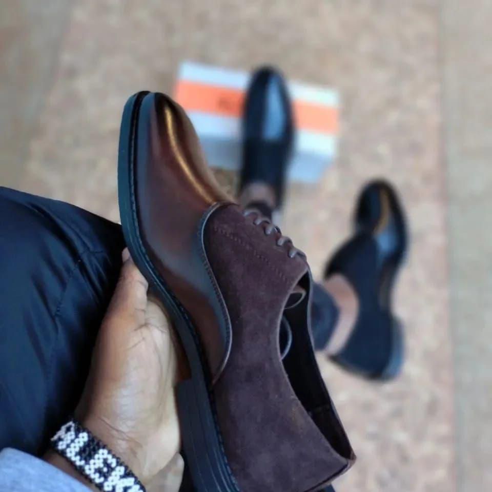 Men's official leather shoes