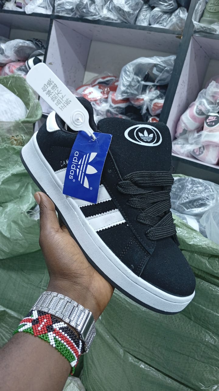 Adidas Black Campus Sneakers