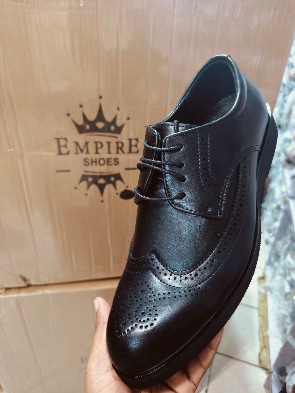 Black Oxford Brogues