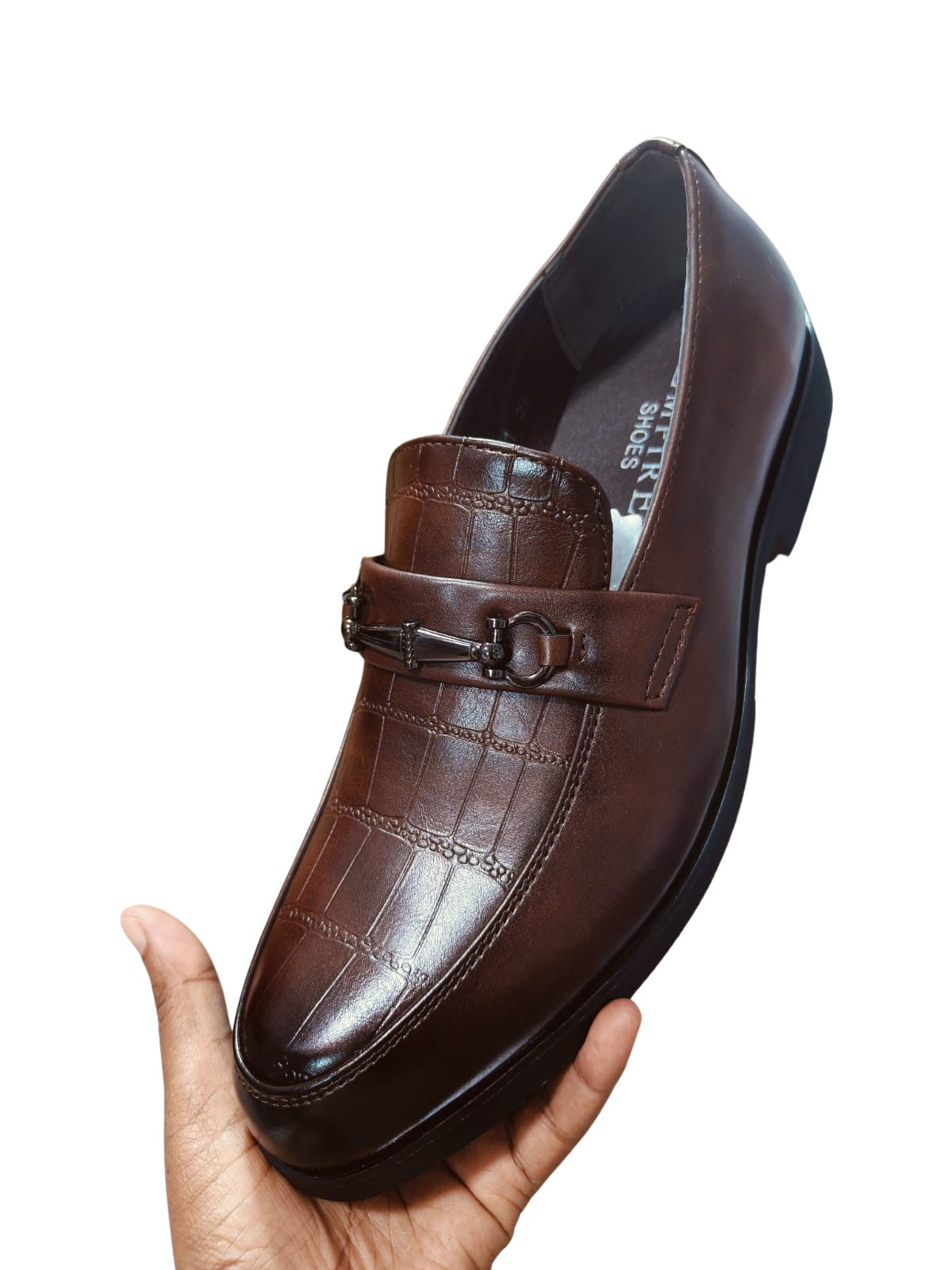 Men's Brown Leather Loafers