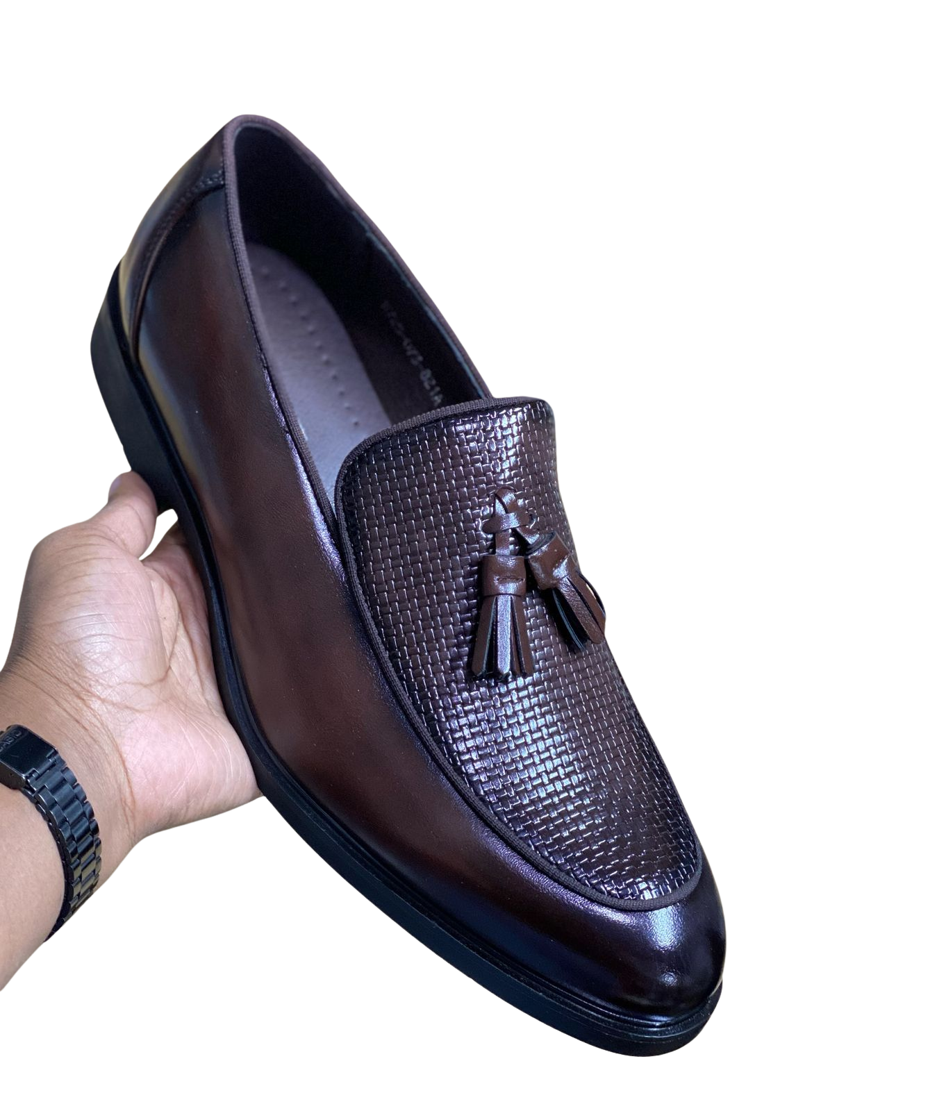 Lacesless Brown shoes