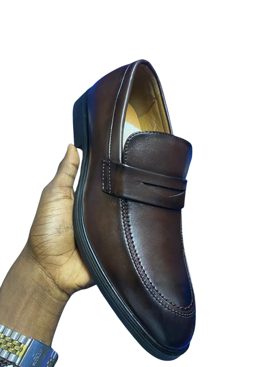 Men's Brown Leather official shoes
