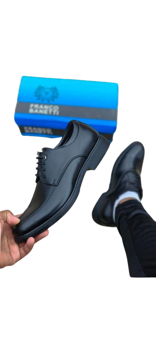 Black Leather official Dress Shoes