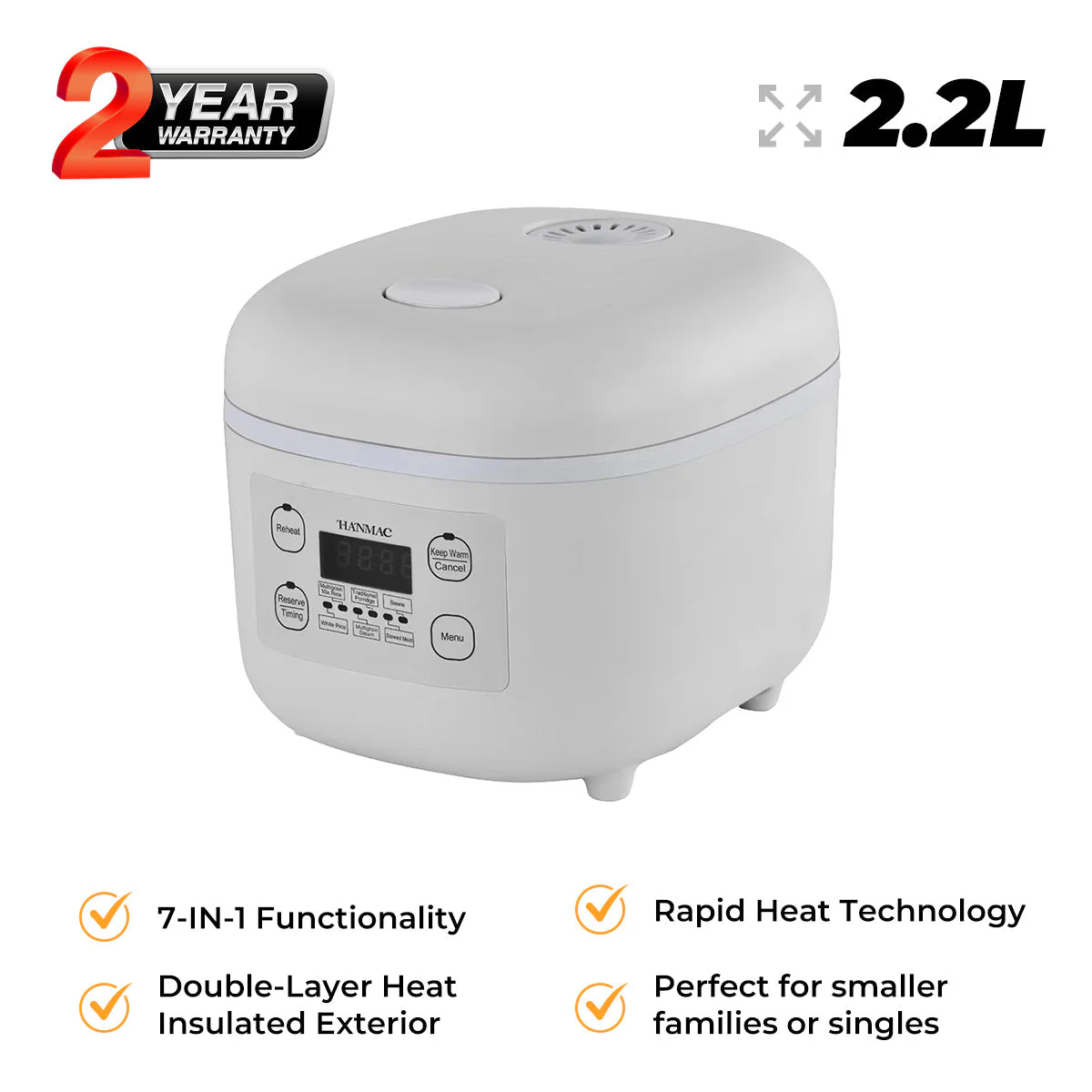 Hanmac HRF2E 7-in-1 Multicooker