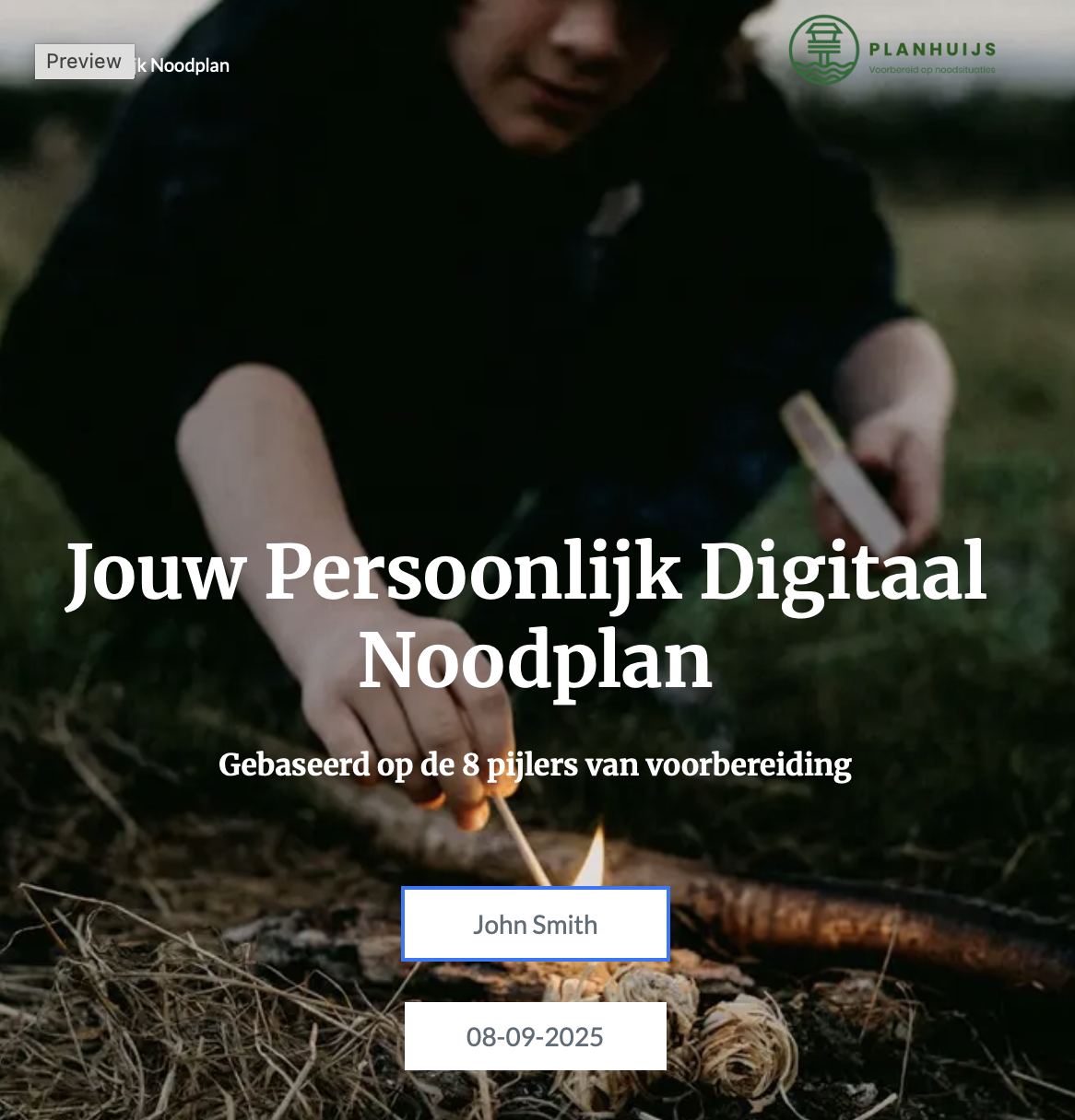 Bestel jouw Persoonlijk Digitaal Noodplan