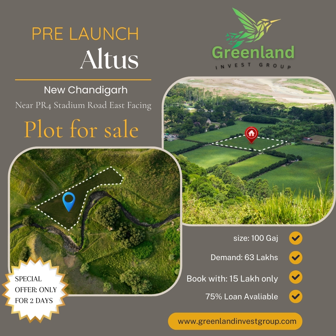 Altus (New Chandigarh) Pocket-F Plot For Sale