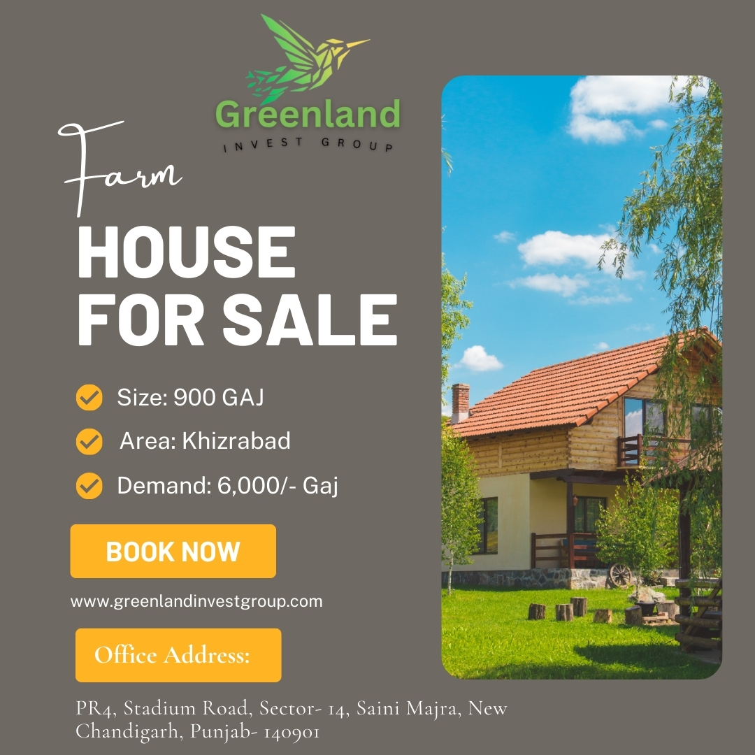 Farmhouse Land For Sale Near New Chandigarh