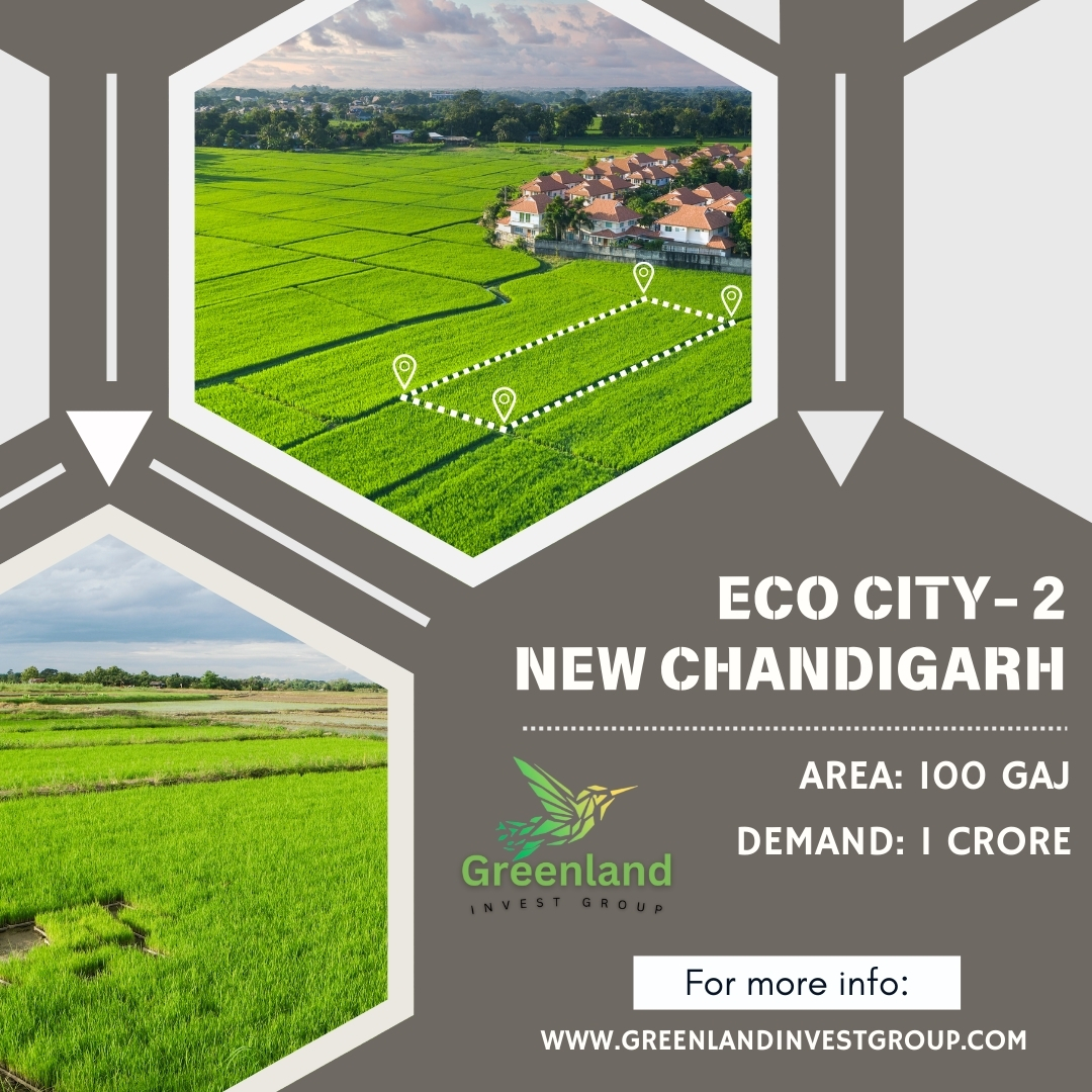 Eco City 2, New Chandigarh -Plot for Sale.
