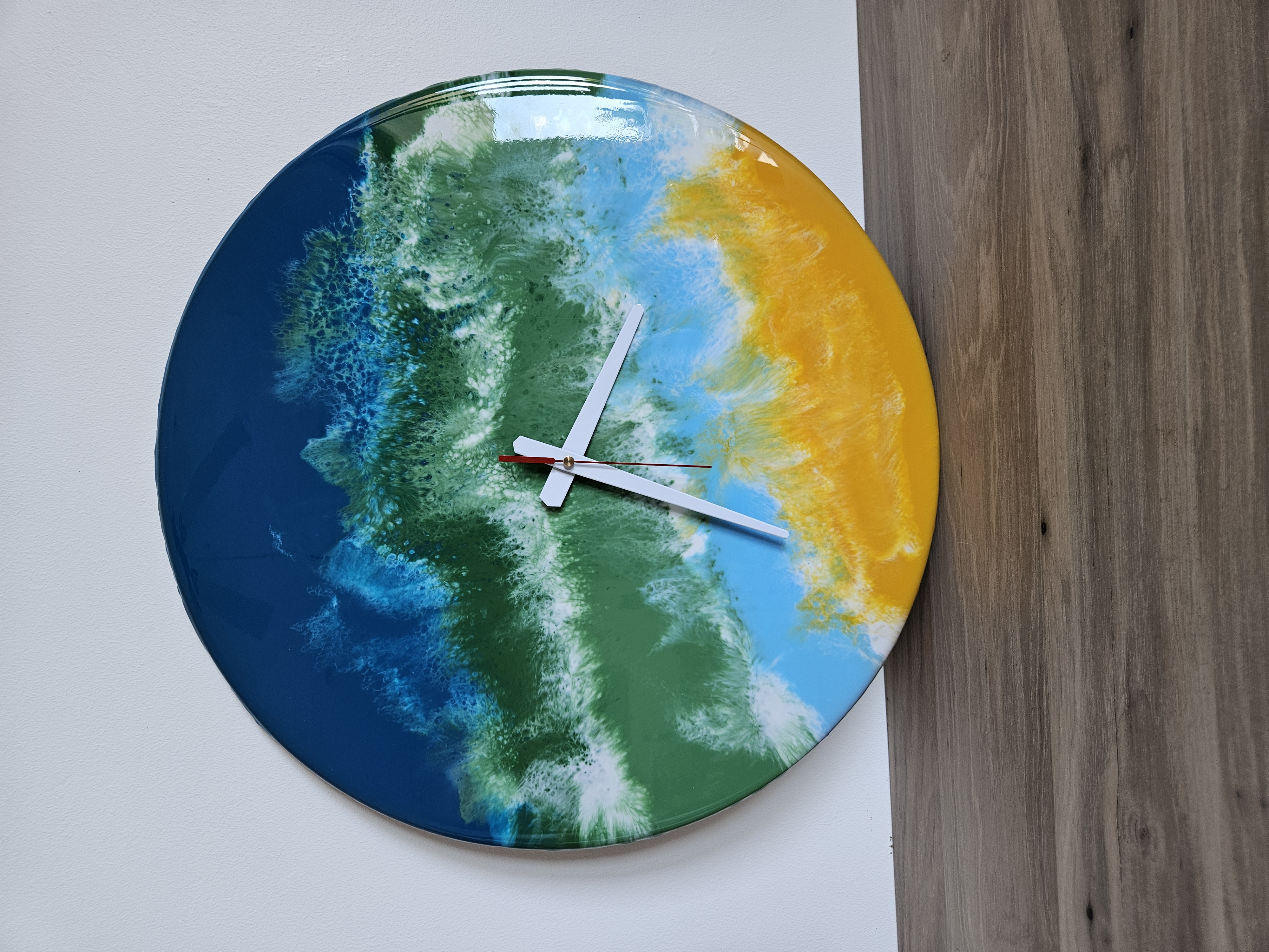 Handcrafted Resin Clocks