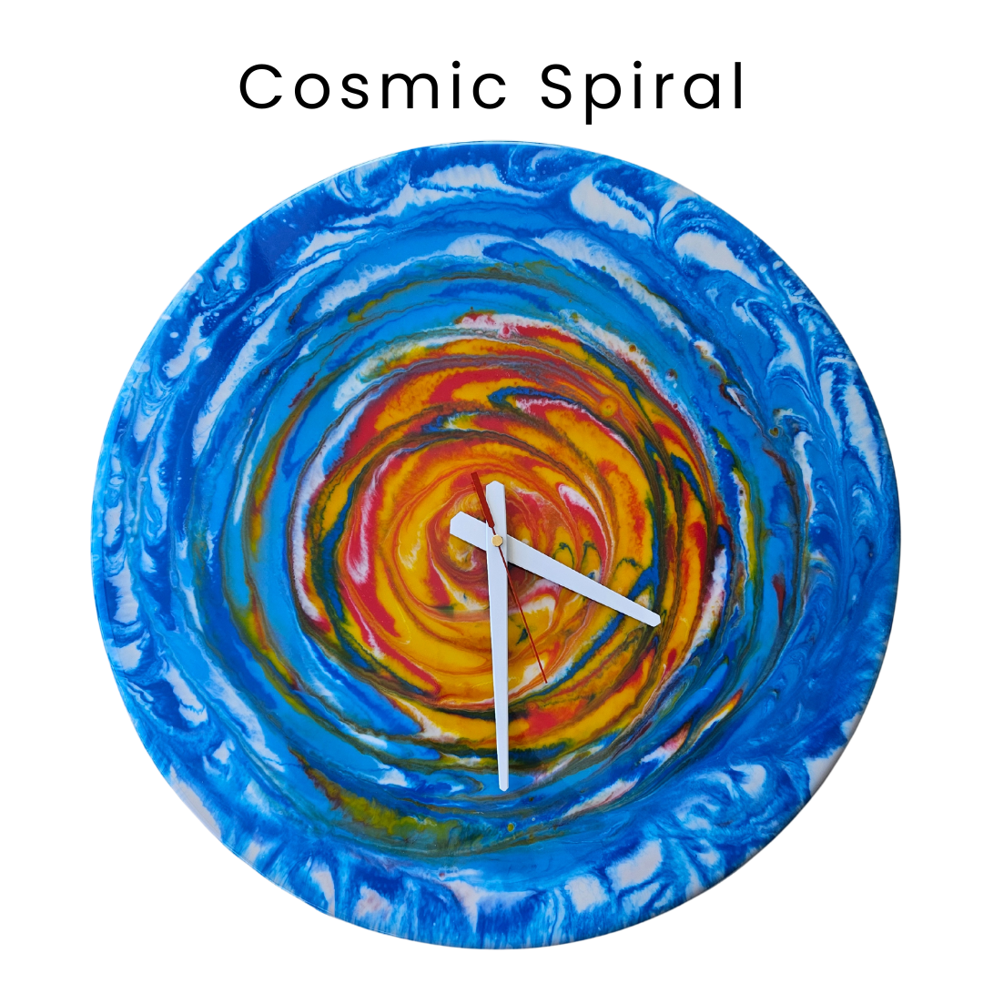 Handcrafted Resin Clocks