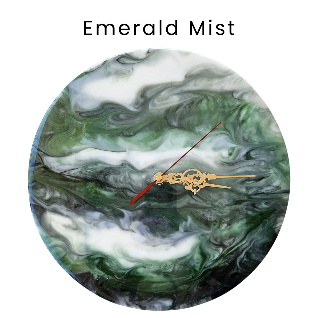 Handcrafted Resin Clocks