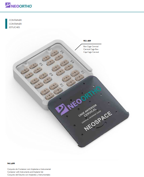 Neospace - Cage Cervical Anterior