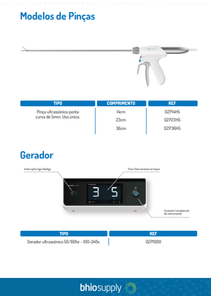 Sistema Cirúrgico Ultrassônico de Alta Precisão Procision 1000