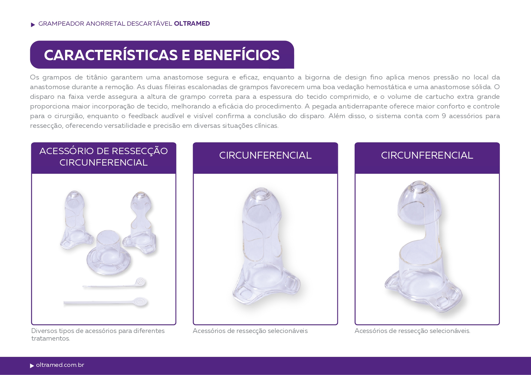 Grampeador Anorretal Descartável